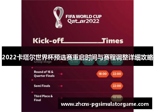 2022卡塔尔世界杯预选赛重启时间与赛程调整详细攻略