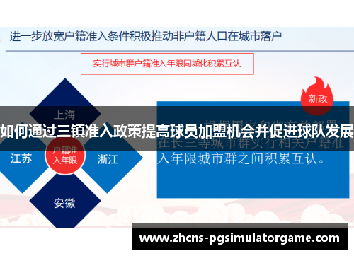 如何通过三镇准入政策提高球员加盟机会并促进球队发展