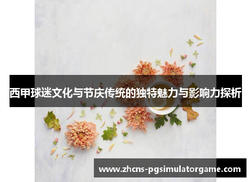 西甲球迷文化与节庆传统的独特魅力与影响力探析