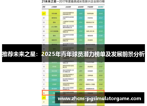 推荐未来之星：2025年青年球员潜力榜单及发展前景分析